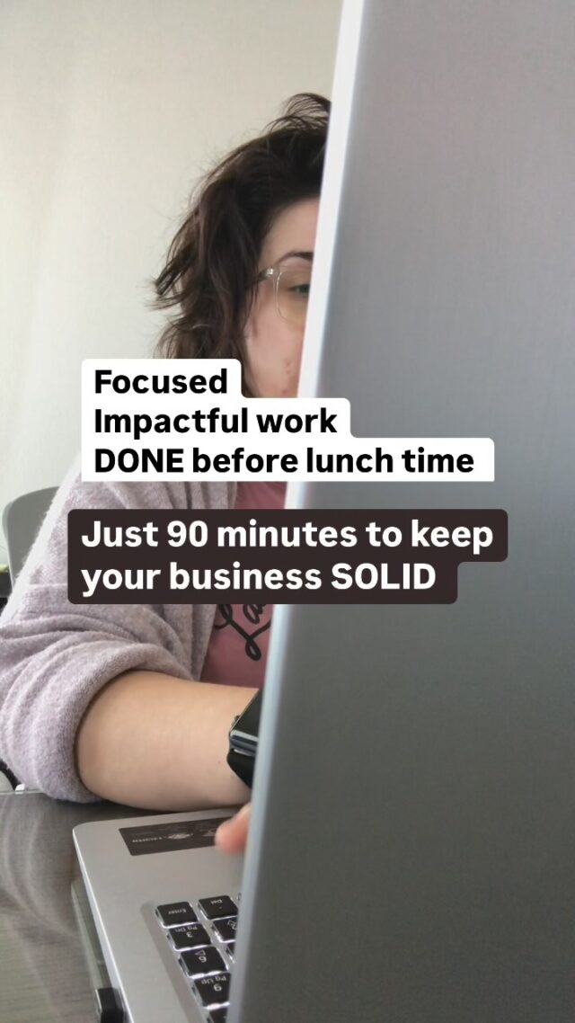 When you aren’t willing to put your business on the backburner this summer…

And you want to prioritize your time with your kids too 

That’s when you join the Summer Sprint. 

☀️ WHY? 
Because I’ll show you that you can have the best of BOTH worlds. 

Showing up and doing the work you love 
& then truly clocking out and spending time with the ones you love 

It isn’t some crazy complicated strategy – it’s about planning NOW so that you’re in control and proactive for what your summer will look like instead of winging it and hoping for the best. 

If you’re an ambitious woman that WANTS to work this summer but not at the expense of spending time with her family – then the sprint is where you need to be 

DM me SUMMER to join us.